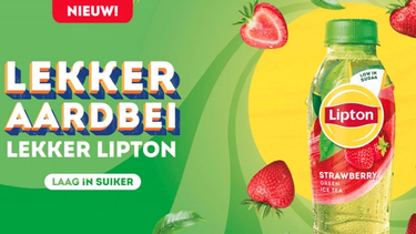 Lipton ijsthee aardbei campagne.